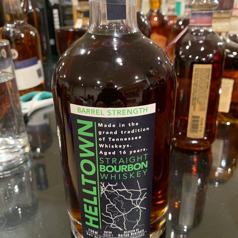 Helltown Barrel Strength Straight Bourbon Whiskey