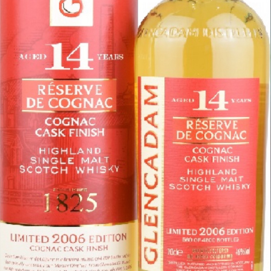 Glencadam 14 years réserve de cognac