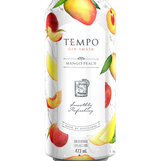 Tempo Mango Peach Gin Smash