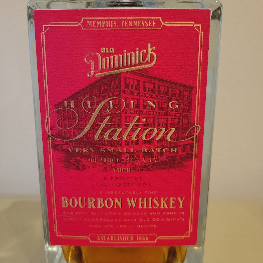 Old Domminicks Huling Station  Bourbon Whisky