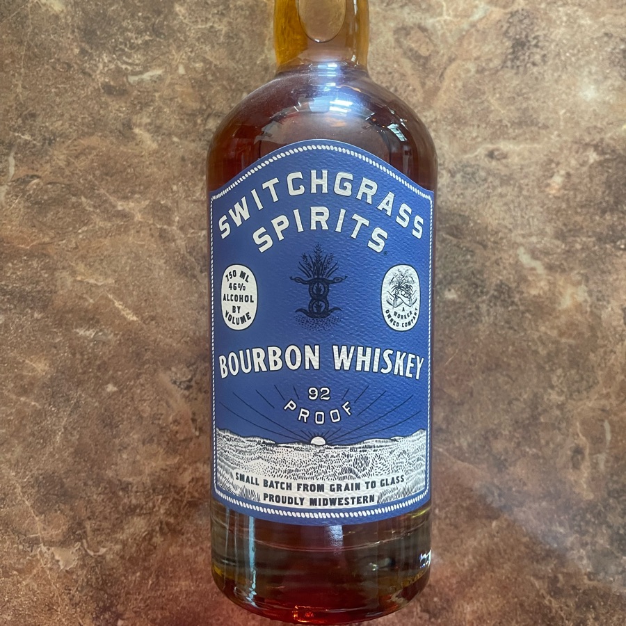 Swtichgrass Spirits Rye Whiskey