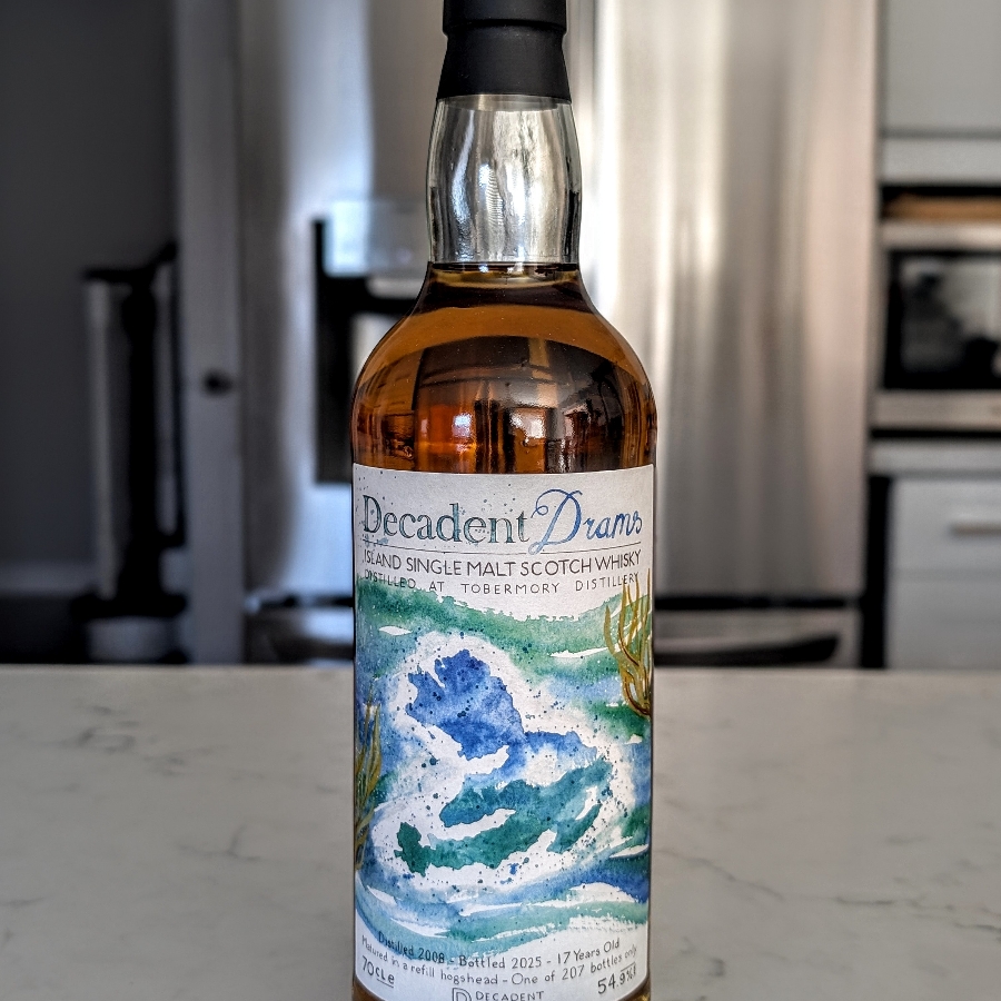 Decadent Drams Tobermory 2008 17 Year Single Malt Scotch Whisky