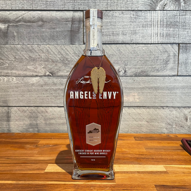 Angel's Envy Private Selection Single Barrel Bourbon Finished in Port Wine Barrels Bourbon (Liquor Barn, 2021)