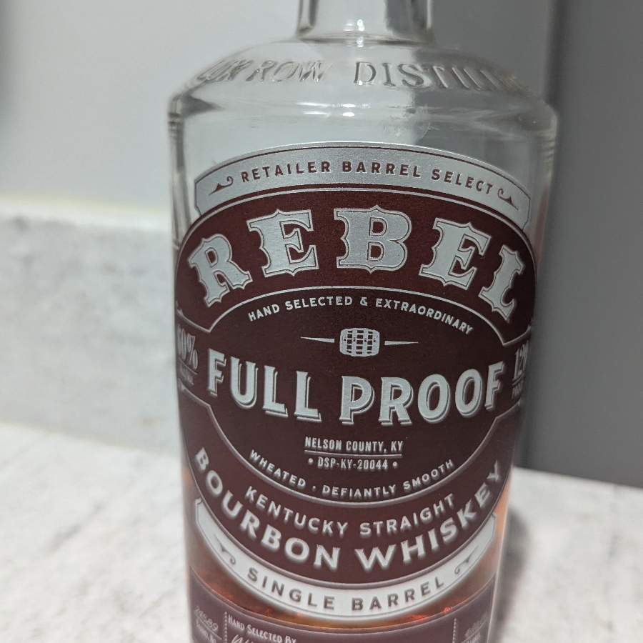 Rebel Full Proof Retailer Barrel Select