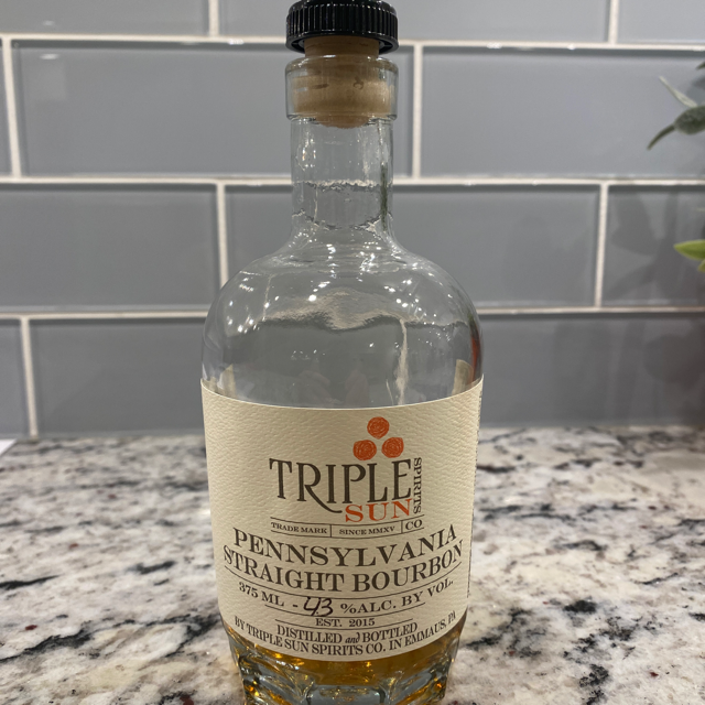 Triple Sun Pennsylvania Straight Bourbon