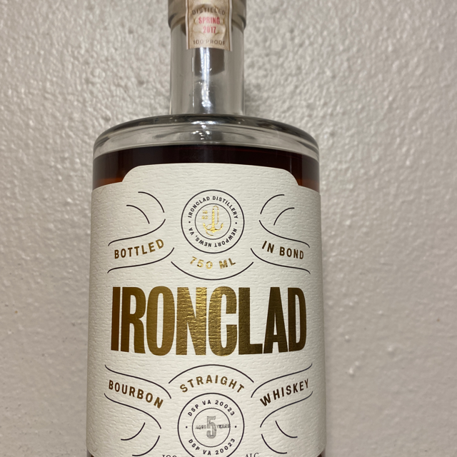 Ironclad Bottled In Bond Straight Bourbon