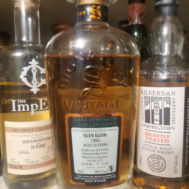 Glen Elgin 1995 24 Year Cask Strength Collection (Signatory)