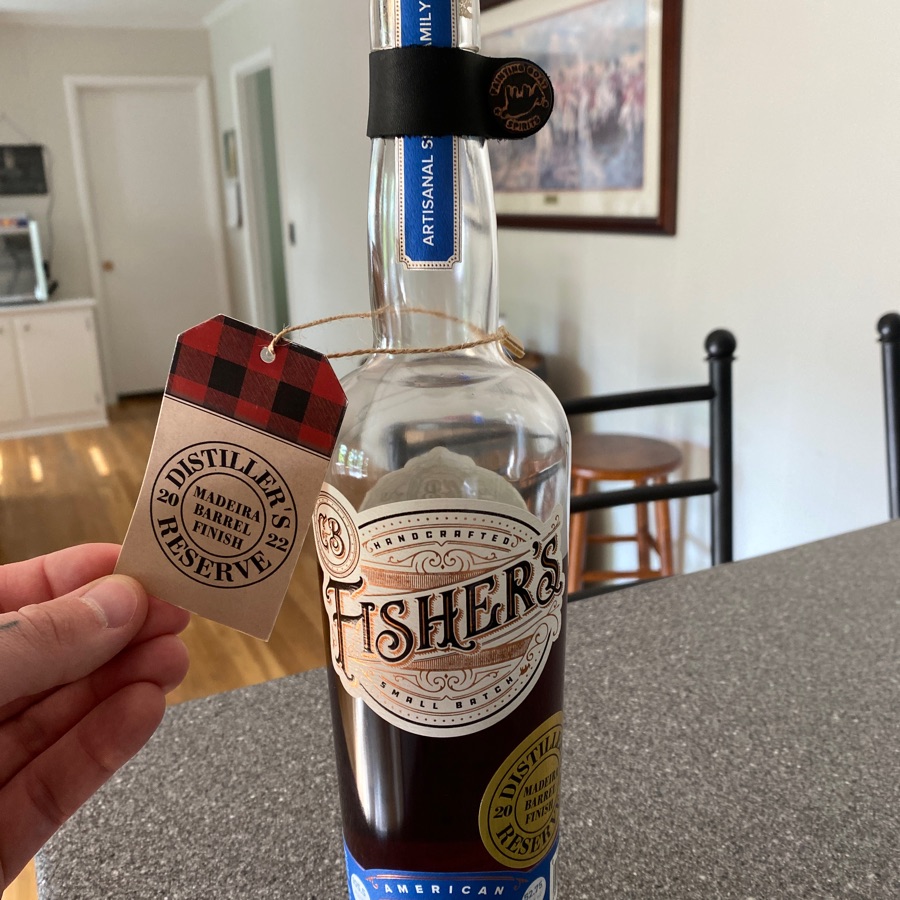 CB Fisher's Distiller's Reserve 2022 American Single Malt Whiskey