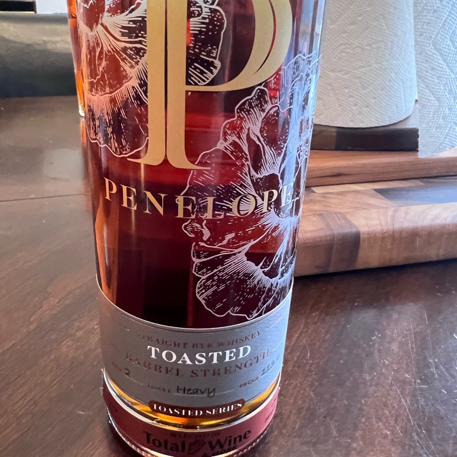 Penelope Toasted Barrel Strength Rye (Total Wine)