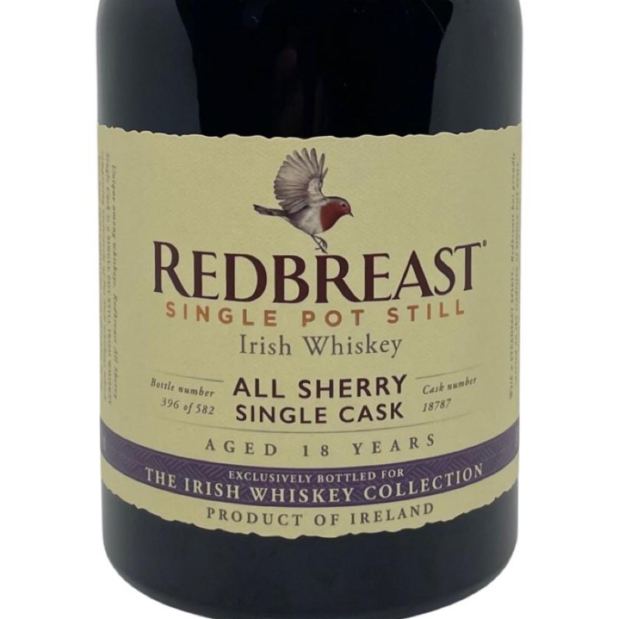 Redbreast 18 Year All Sherry Single Cask #18787 - 03/08/2001