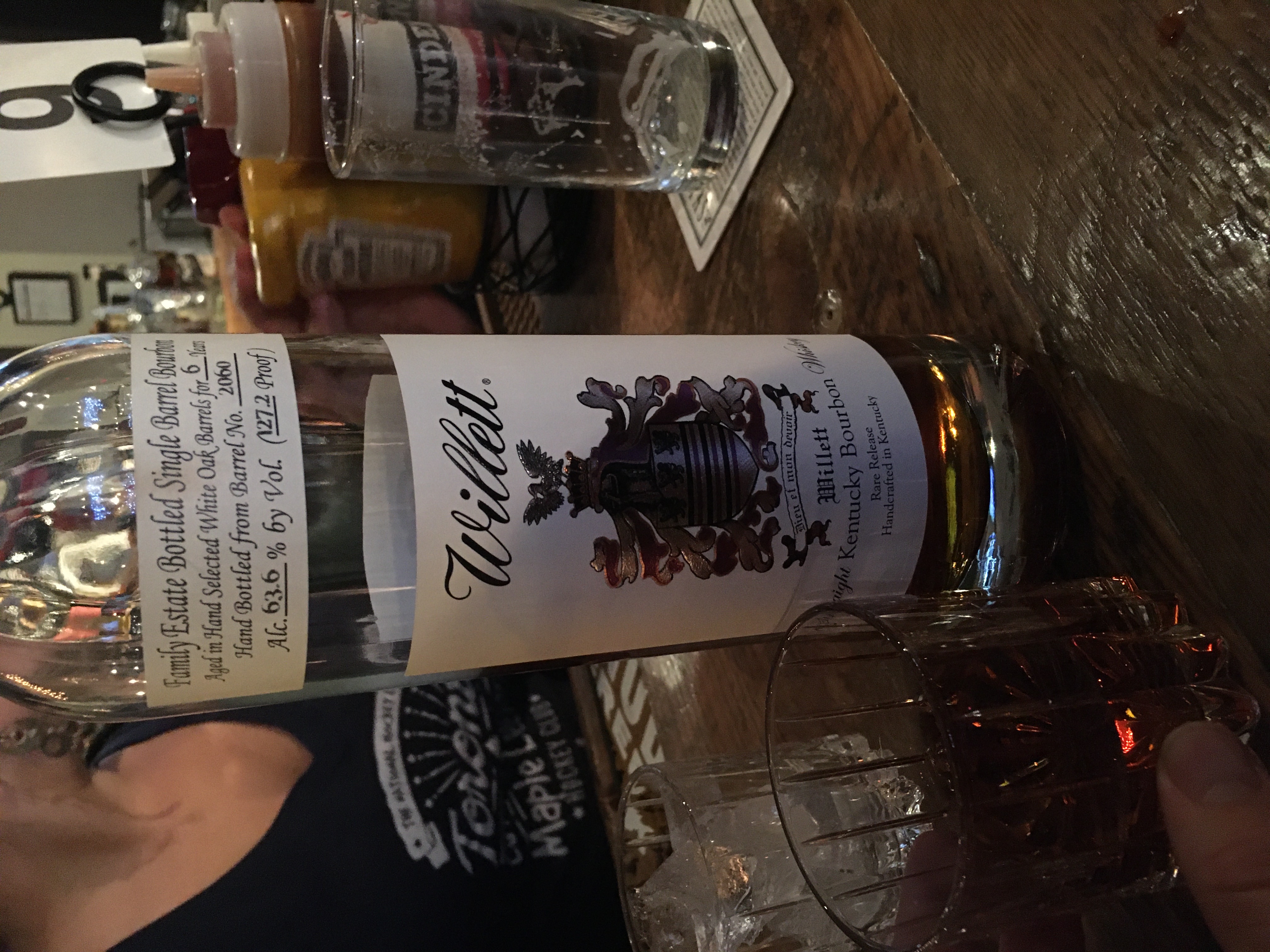 Willett 6 year Bourbon "Cookie Monster"