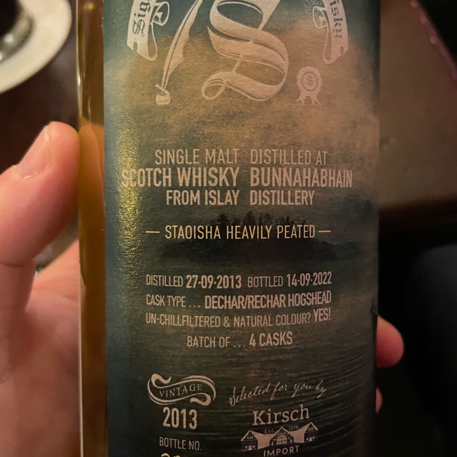 Bunnahabhain 2013/2022 (signatory)