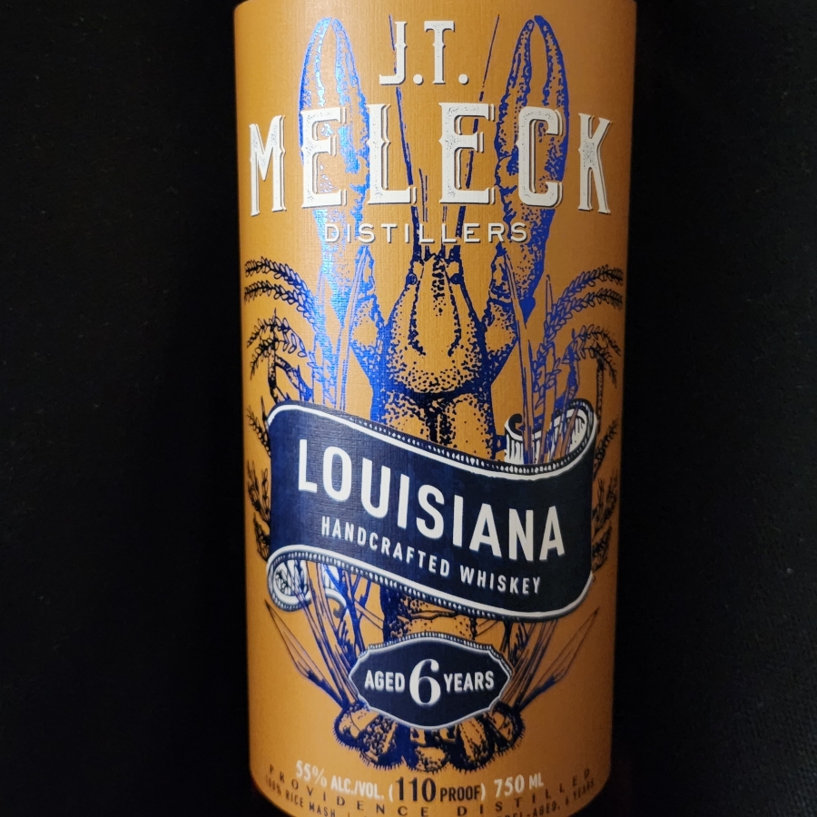 J.T. Meleck 6yr Louisiana Whiskey