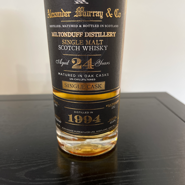 Miltonduff 1994 24 Year Single Cask (Alexander Murray & Co.)
