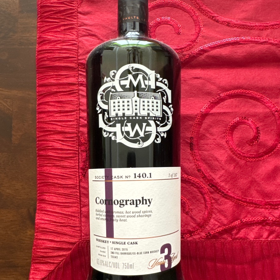 Single Malt Whiskey Society - Cornography - Balcones Single Cask