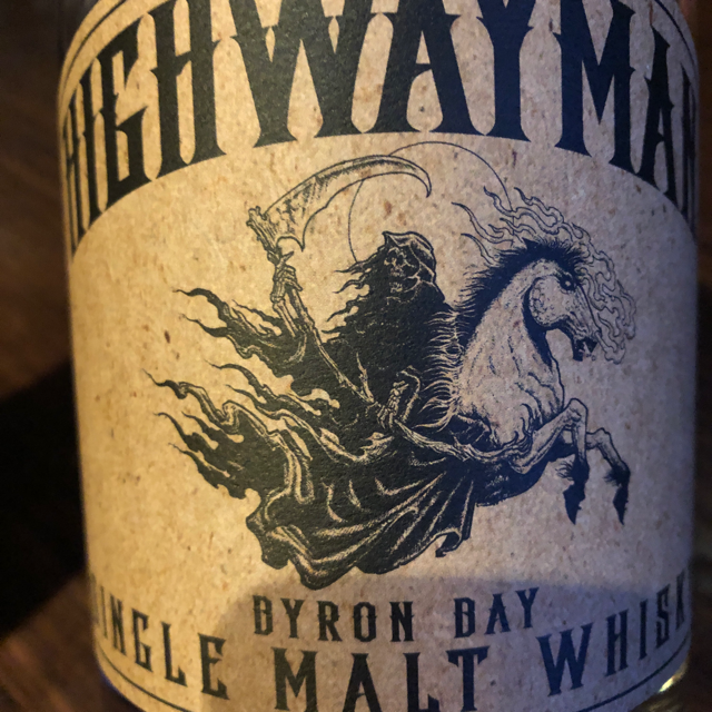 Highwayman Byron Bay Single Malt Whisky
