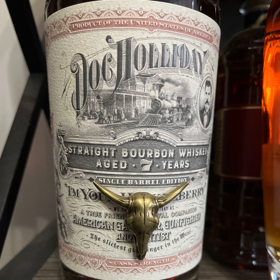 Doc Holliday 7 Year Straight Bourbon