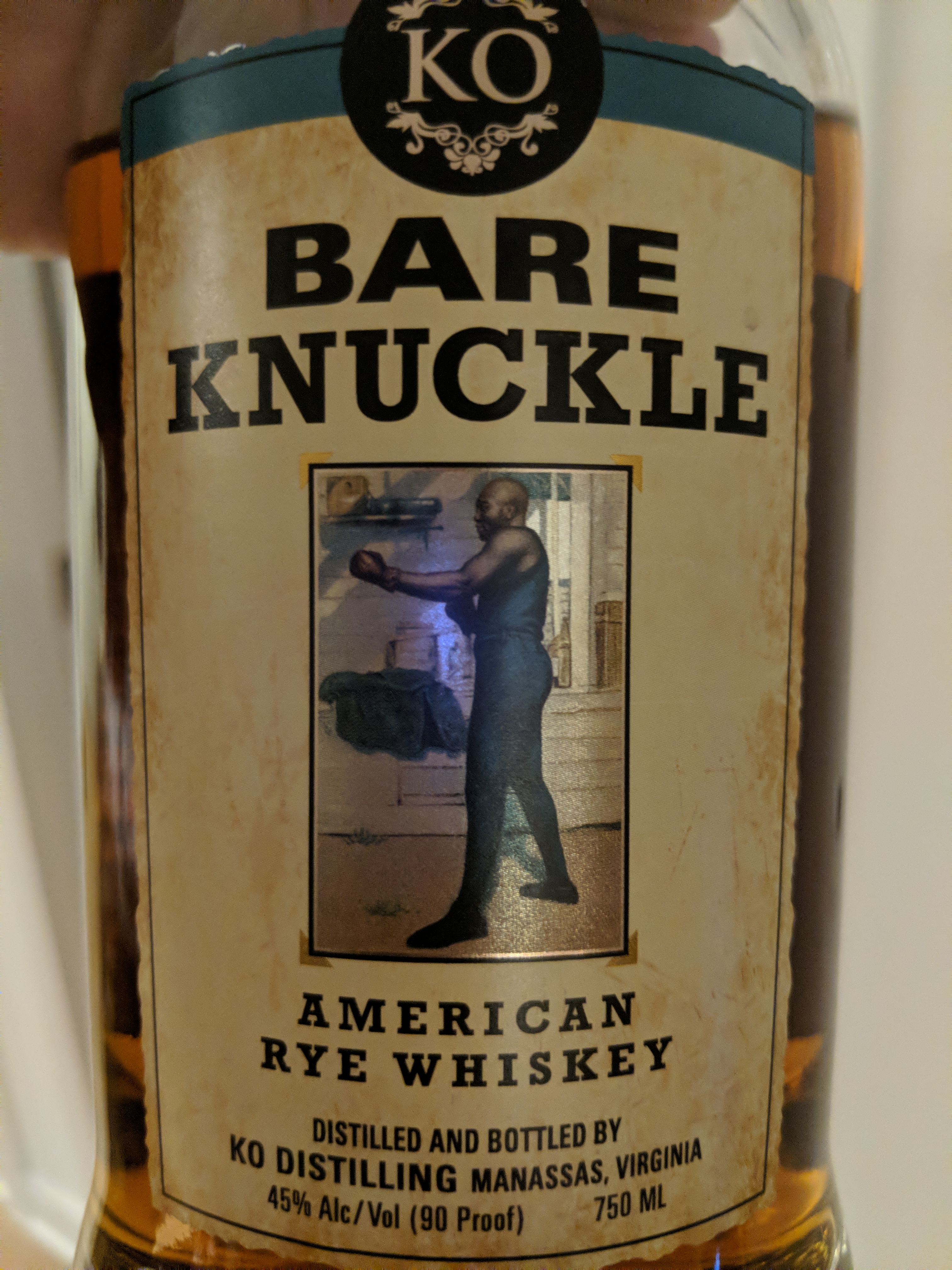 Bare Knuckle American Rye Whiskey