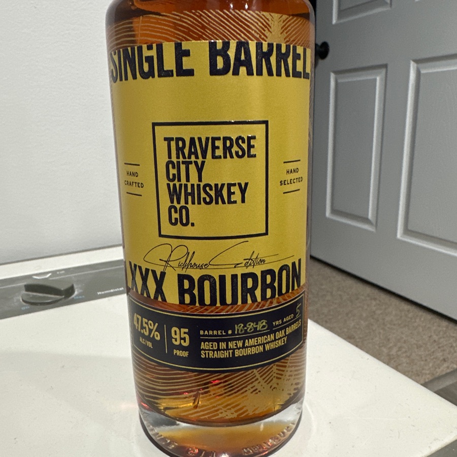 traverse City whiskey, single barrel XXX￼