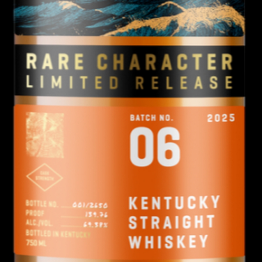 Rare Character RCLR Kentucky Straight Whiskey 2025 Batch No. 6