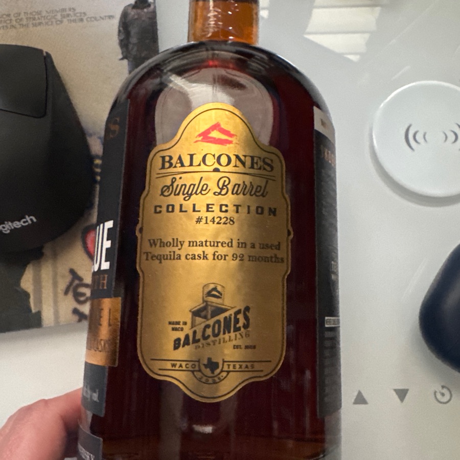 Balcones True Blue  Barrel 14228