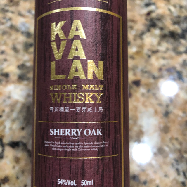 Kavalan Single Malt Sherry Oak Cask Strength