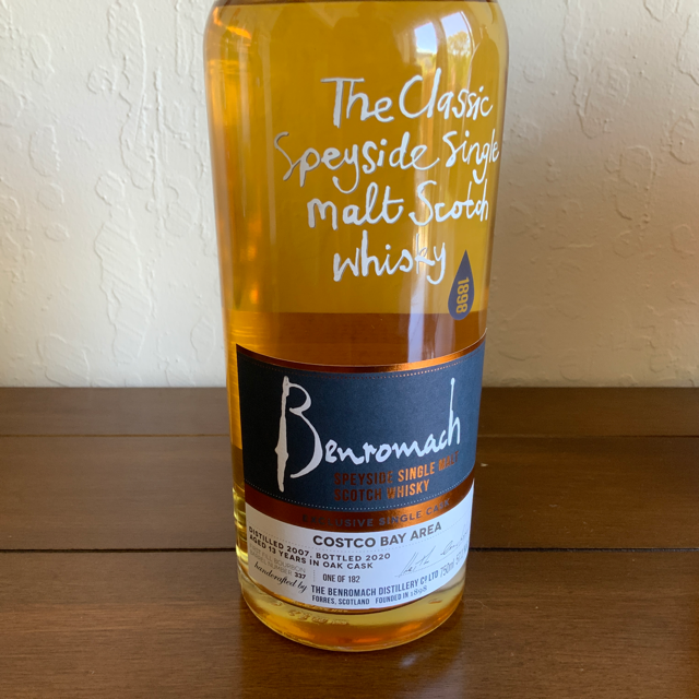 Benromach Costco Bay Area