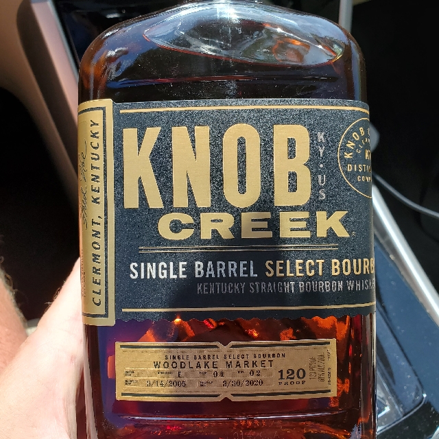 Knob Creek Single Barrel select f-04-02 Woodlake Market