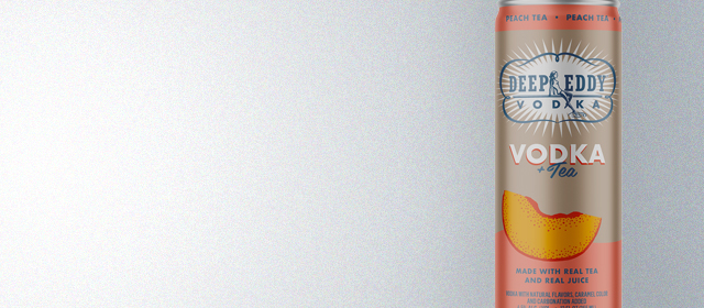 Deep Eddy Vodka + Peach Tea