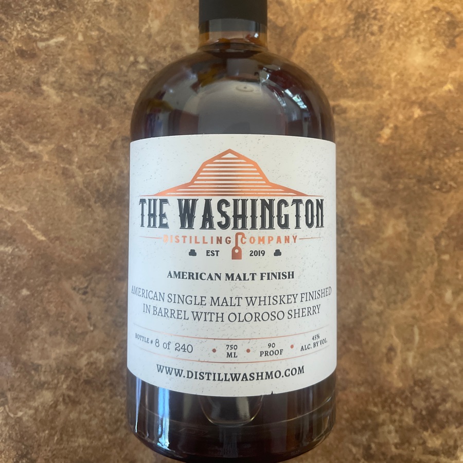The Washington Distilling Company - American Single Malt Whiskey Finished in Barrel with Oloroso Sherry