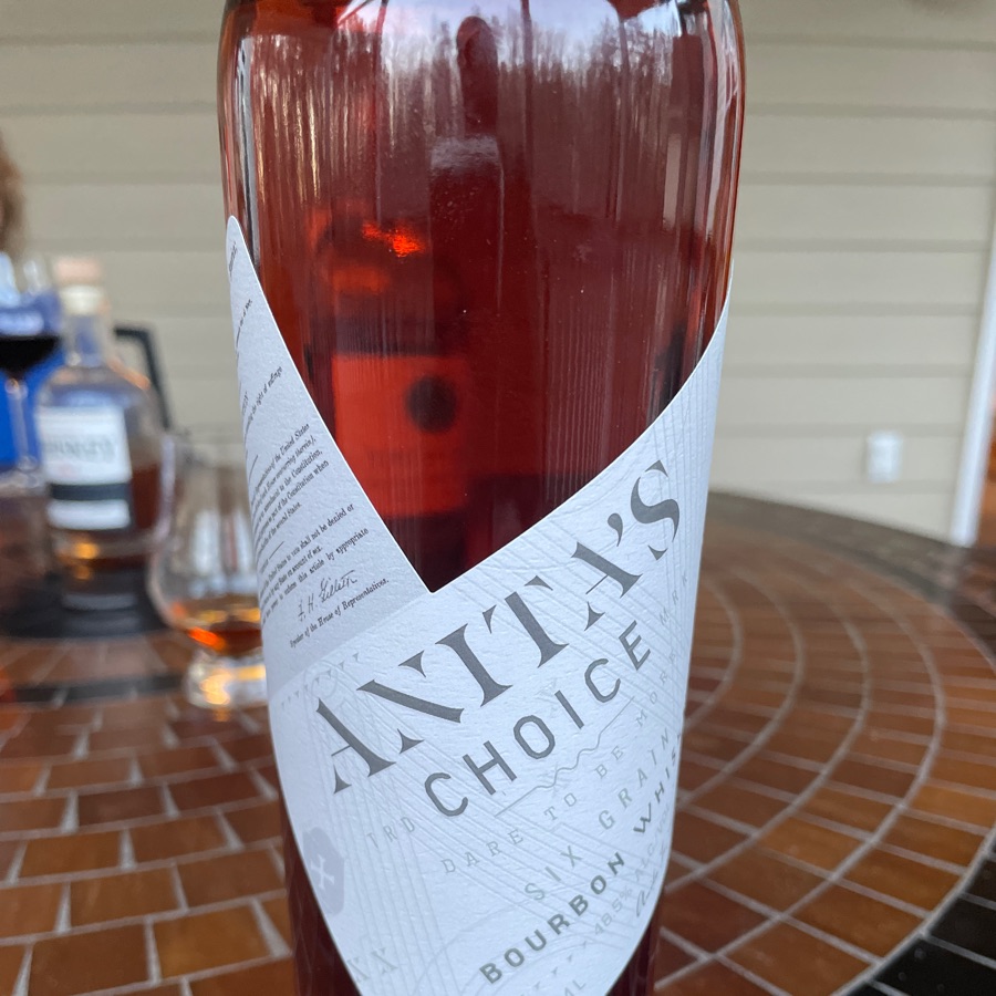 Anita's Choice Six Grain Bourbon Whiskey