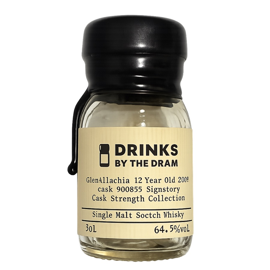 Glenallachie 12 years old 2009 cask 900855 Signatory cask strength collection