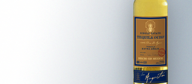 Tequila Ocho Extra Añejo San Agustin 2009