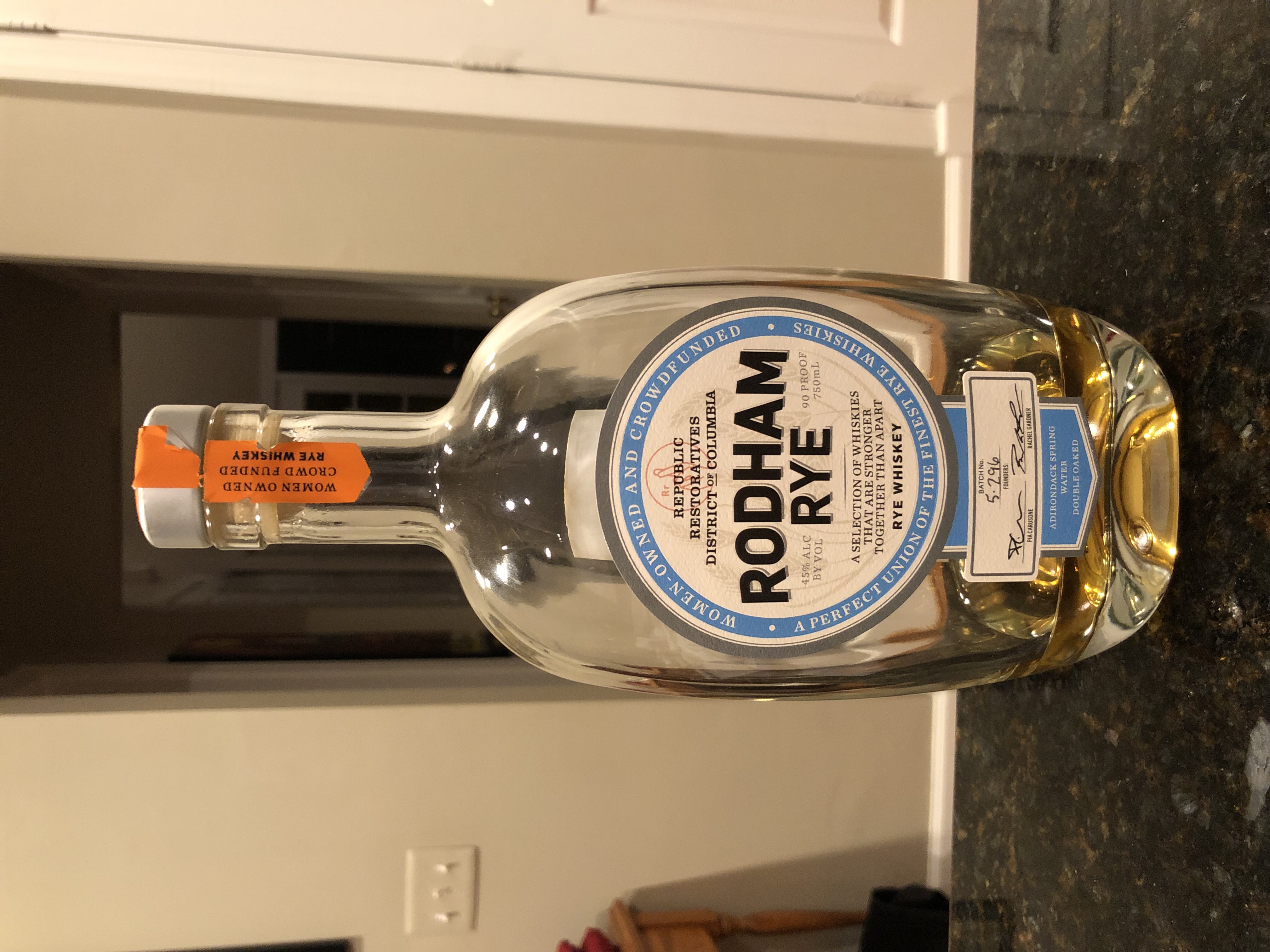 Republic Restoratives Rodham Rye