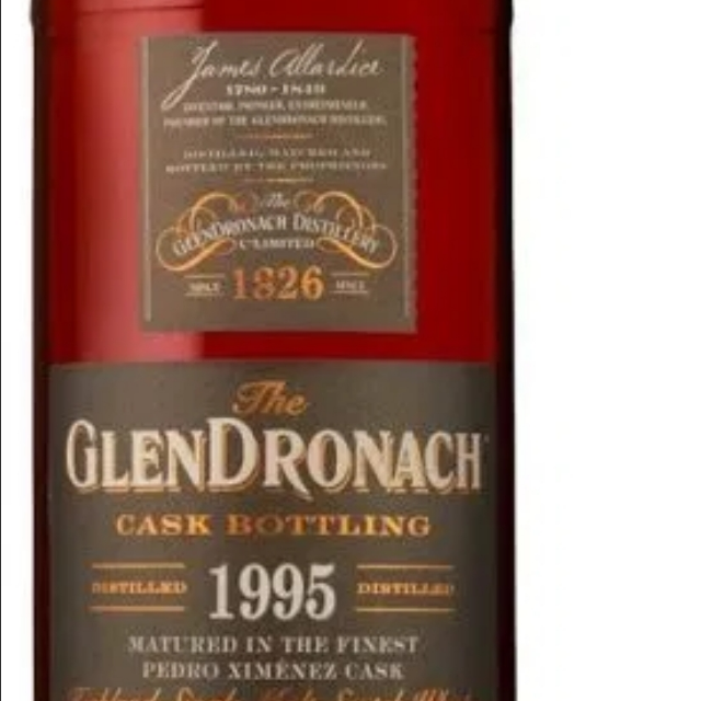 GlenDronach 23yo 1995 #3040 PX Puncheon