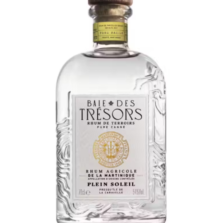 Baie Des Tresors Rhum Agricole Plein Soleil Blanc