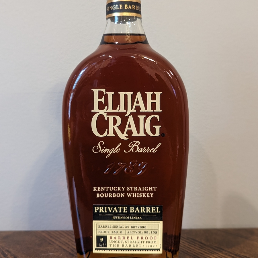Elijah Craig Private Barrel Barrel Proof