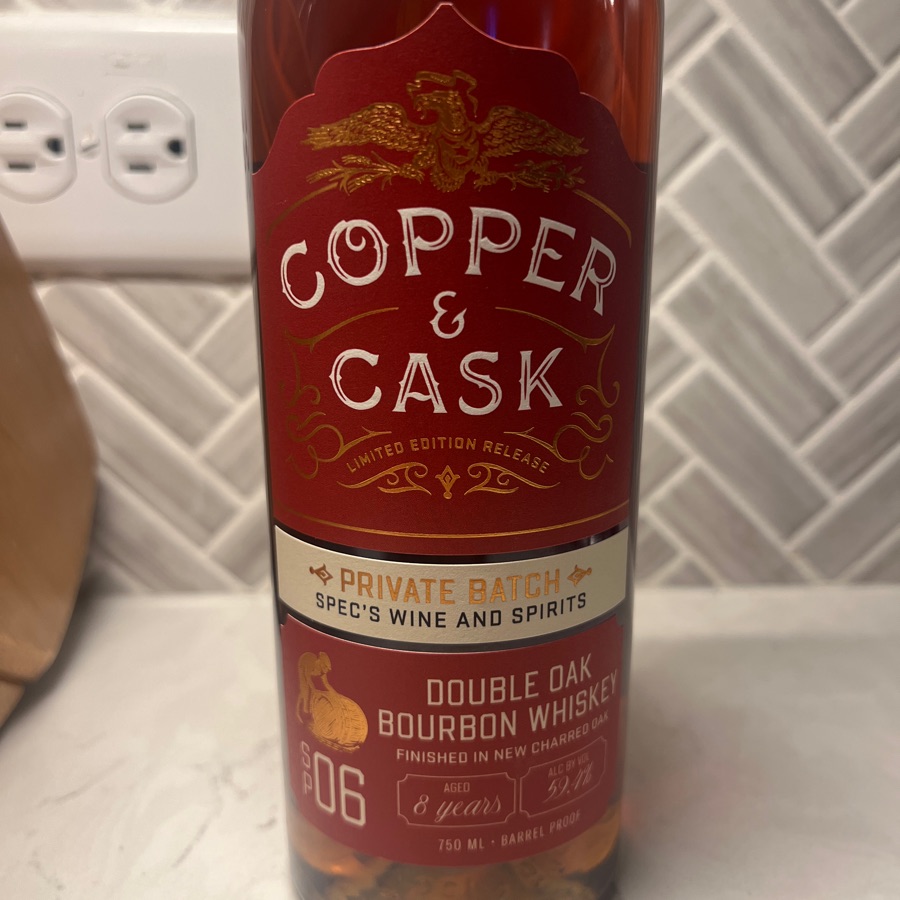 Copper & Cask Spec's Private Batch