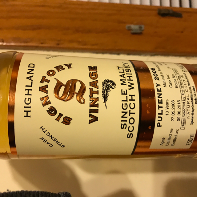 Pulteney 2008 10 Year Cask Strength (Signatory)