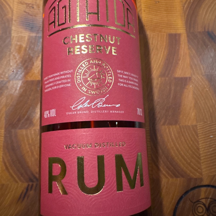 Agitator Chestnut Reserve Rum