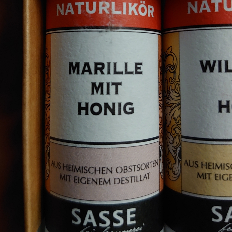 Sasse Marille mit Honig
