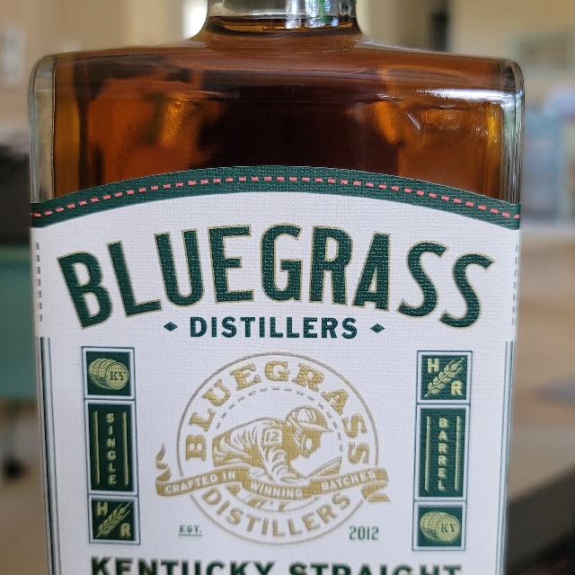 Bluegrass Distillers Single Barrel High Rye