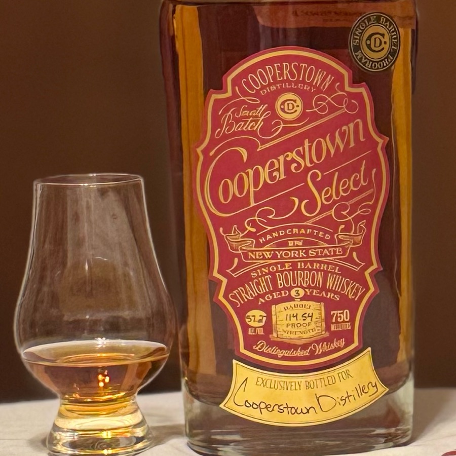 Cooperstown Select Single Barrel Straight Bourbon Whiskey