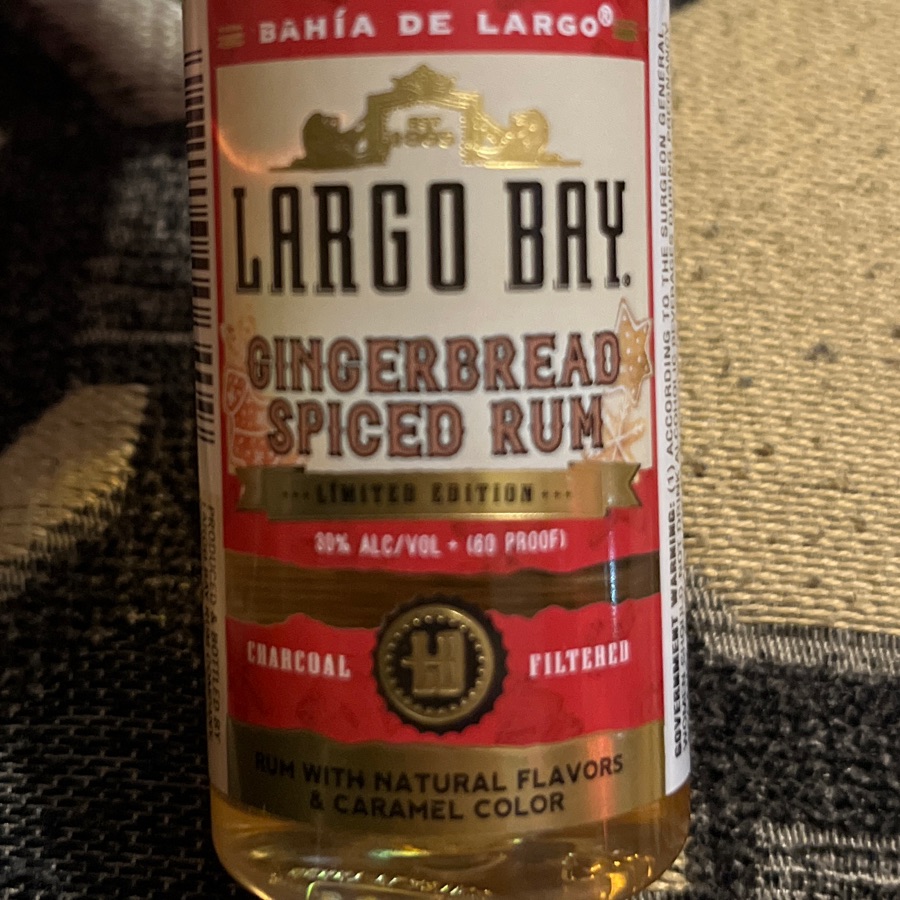 Largo Bay Gingerbread Spiced Rum