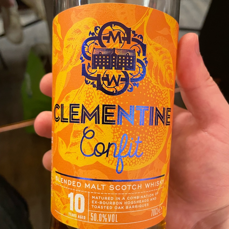 Blended Malt Scotch Whisky 2010 Clementine Confit SMWS