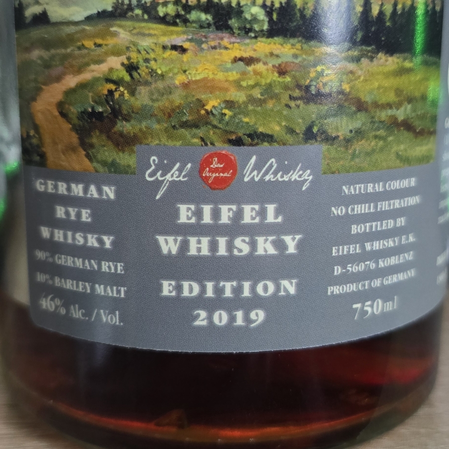 Eifel Whisky German Rye 2019 Edition