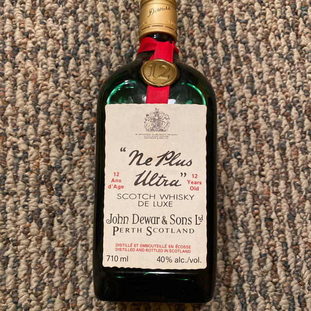 John Dewar & Sons 12 Years Ne Plus Ultra Old Bottling