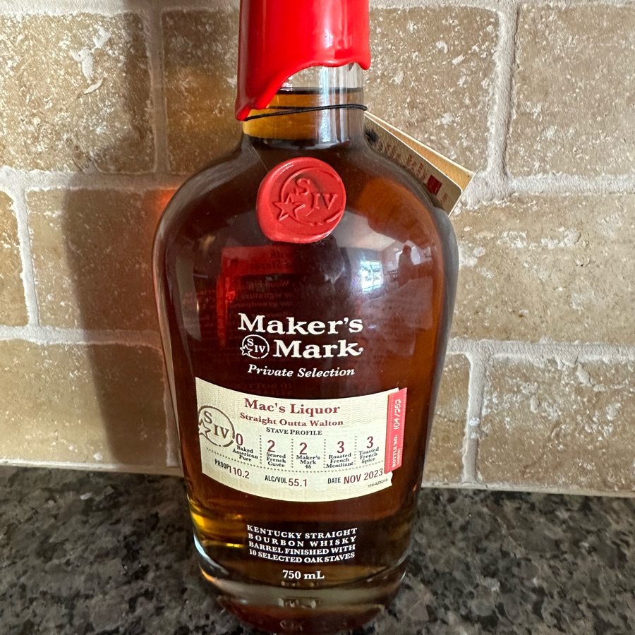 Maker's Mark Private Selection - Straight Outta Walton (Mac's Liquor)