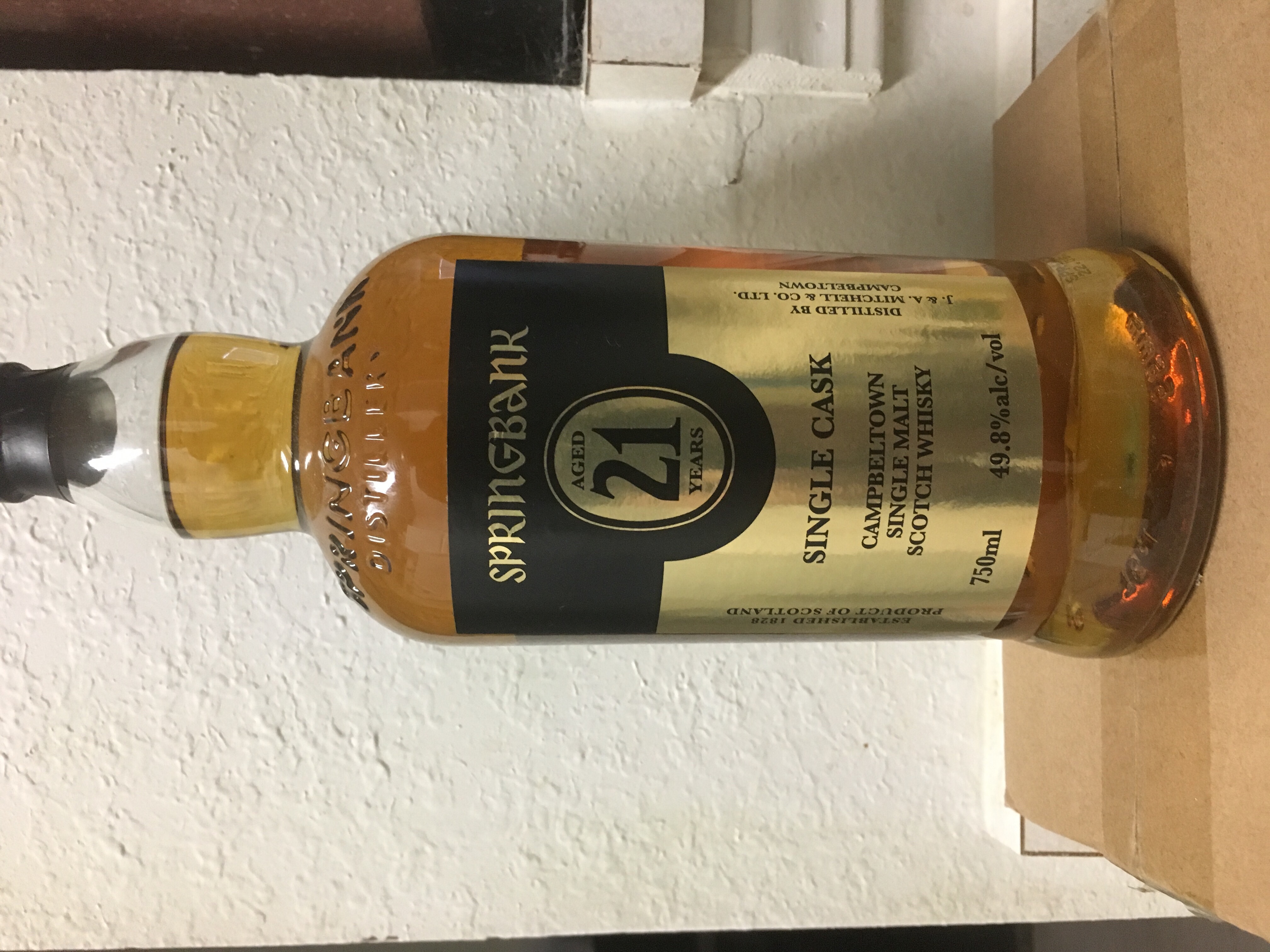 Springbank 21 Year (Single Cask)