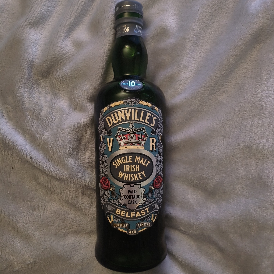 Dunville's Palo Cortado 10 Year Single Malt Irish Whiskey